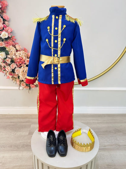 Conjunto Fantasia Príncipe Festas Luxo