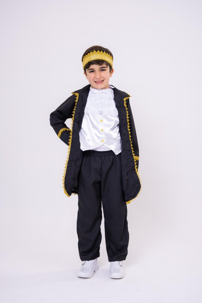 Fantasia Príncipe Conde Preto Encantador