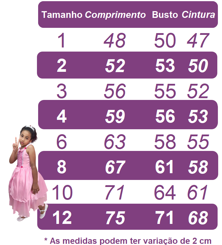 Vestido Infantil Rosa Claro em Tule com Apliques de Flores Saia Rodada para Daminhas