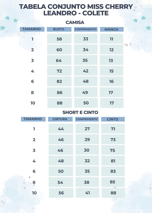 Conjunto Social Elegante Leandro Colete Branco Ideal