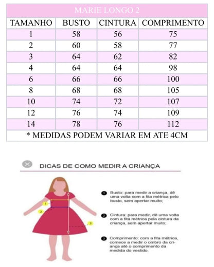 Vestido Infantil Dourado em Tecido Misto com Saia Longa para Momentos Especiais