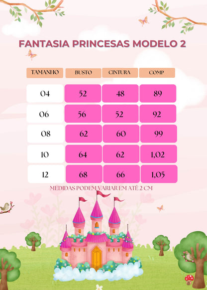 Fantasia Princesa Belli Cinderela