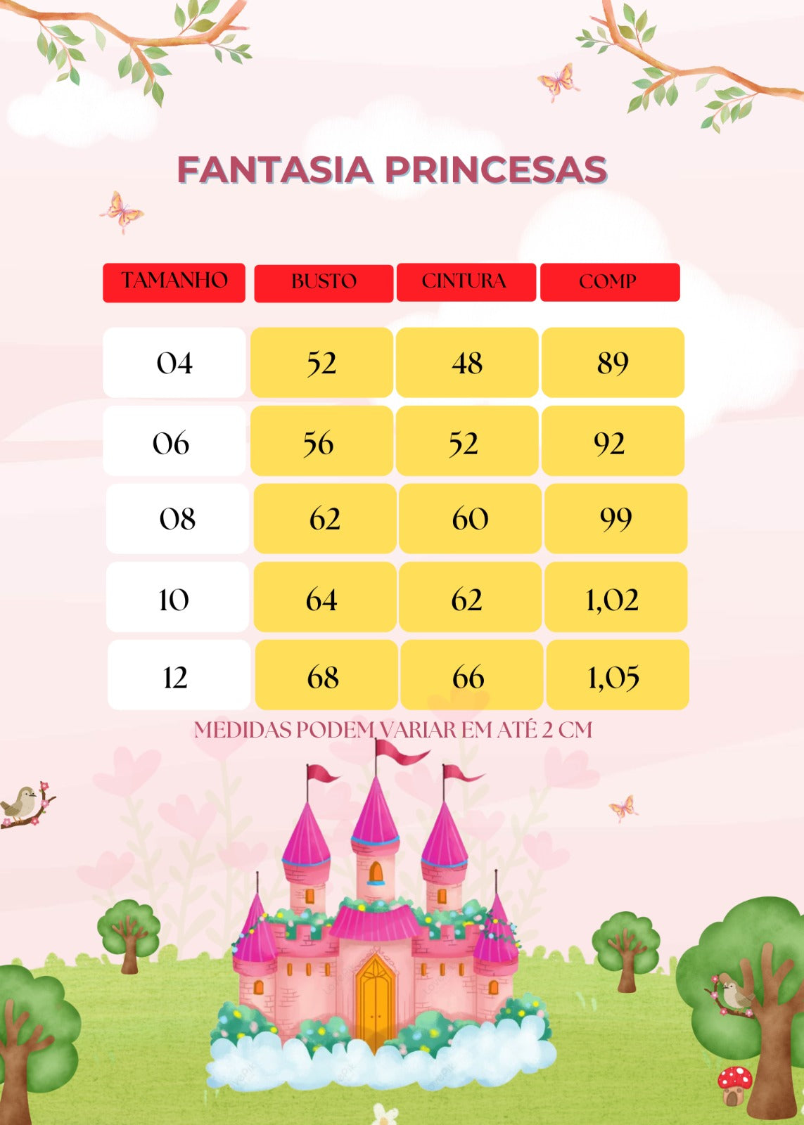 Fantasia Princesa Belli Branca de Neve