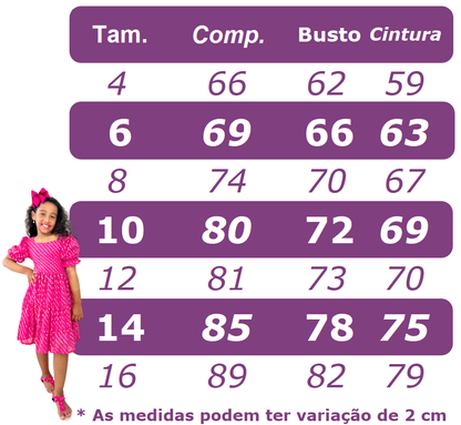 Vestido Infantil Azul Claro em Tule com Pérolas e Saia Rodada para Festa de Aniversário