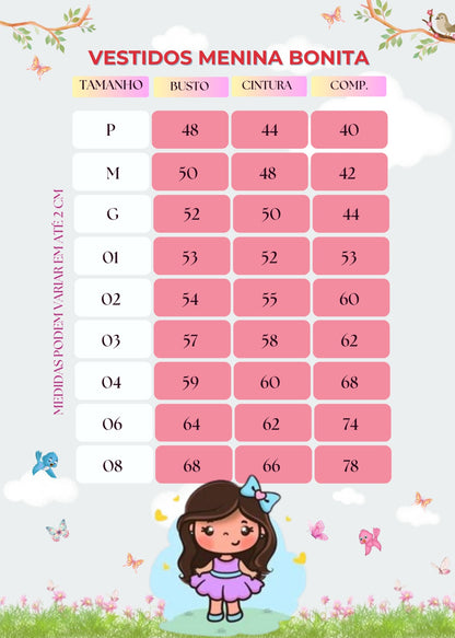 Vestido Infantil Rosa Claro em Tule com Laço Elegante para Daminhas