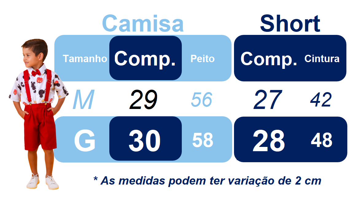 Conjunto Social Infantil Branco em Poliéster com Short Cinza e Gravata Borboleta para Festa