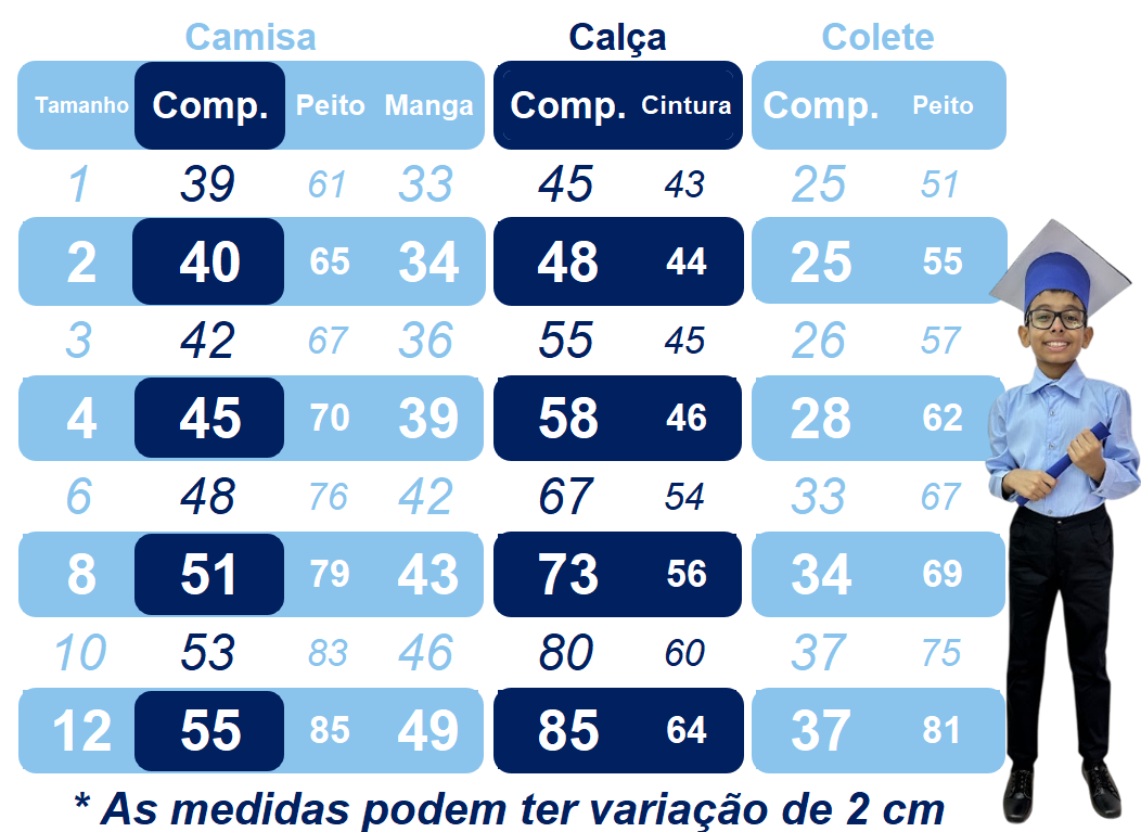 Conjunto Social Infantil Branco em Algodão com Colete Preto e Gravata para Pajem