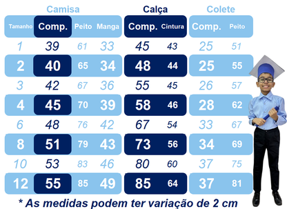 Conjunto Social Infantil Branco com Gravata e Colete Cinza para Pajem