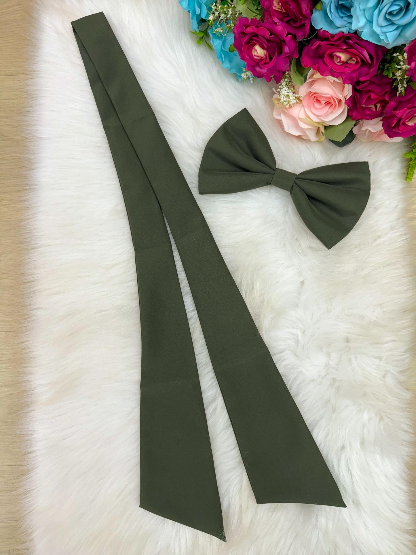 Laço Opcional Verde Militar