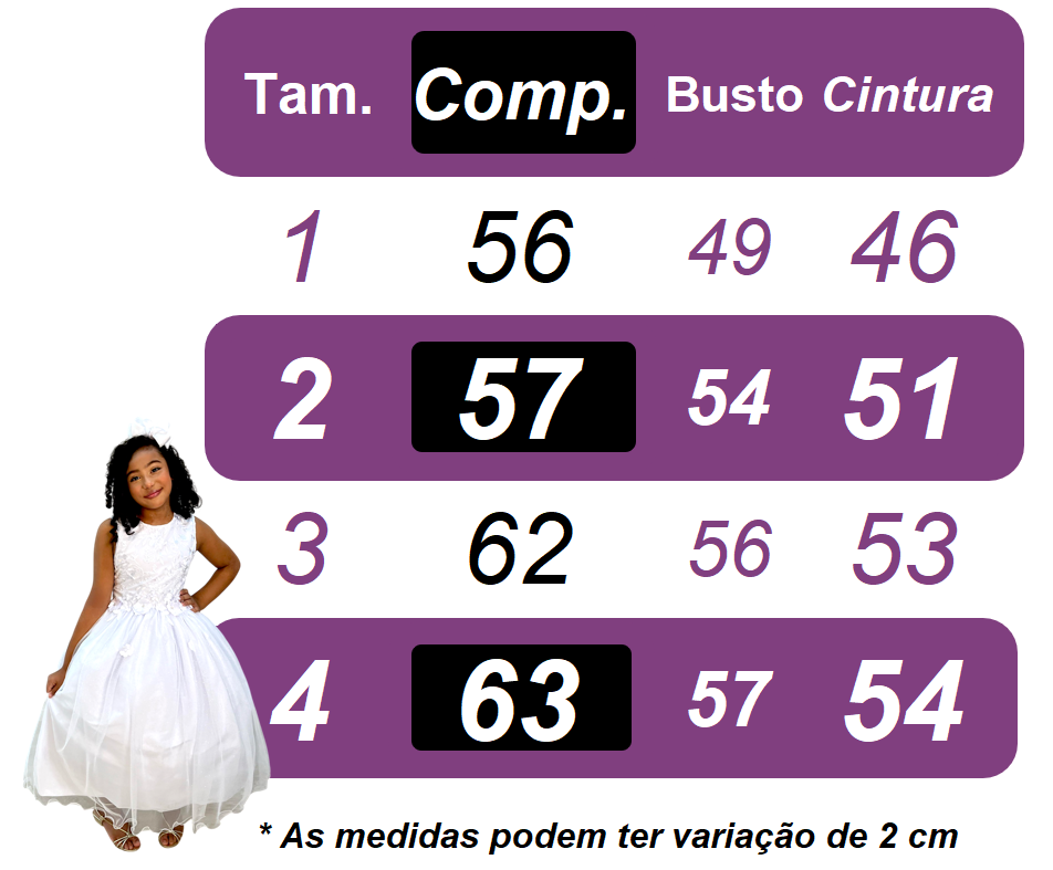 Vestido Infantil Branco Casamento Festa Com Renda Luxo