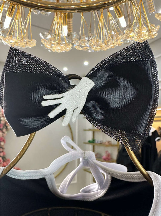 Fantasia Infantil da Wandinha Com Laço Festas