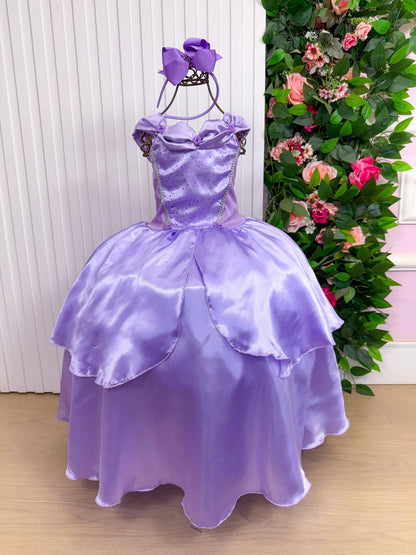 Fantasia Longa Princesa Belli Rapunzel