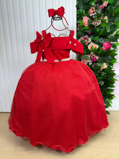 Vestido Longo Doce Elegancia Vermelho