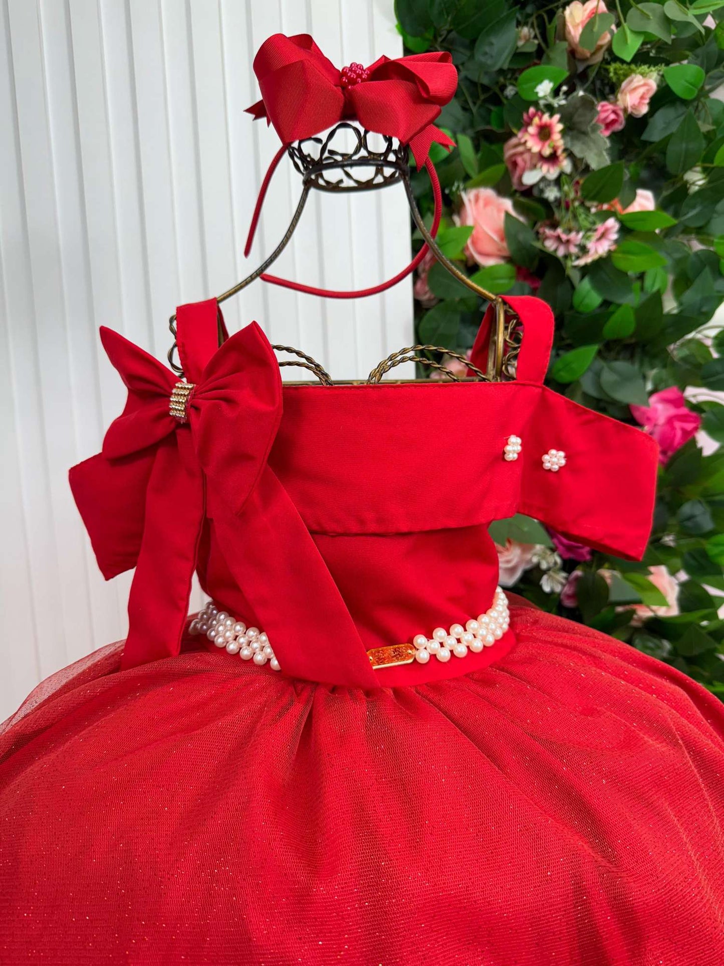 Vestido Longo Doce Elegancia Vermelho