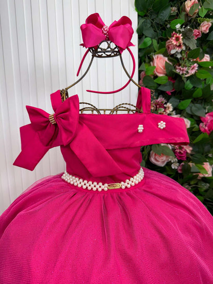 Vestido Longo Doce Elegancia Pink