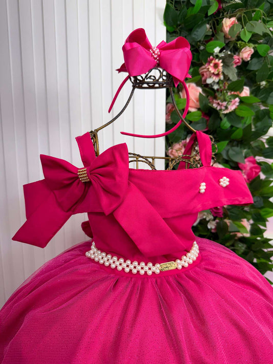 Vestido Longo Doce Elegancia Pink