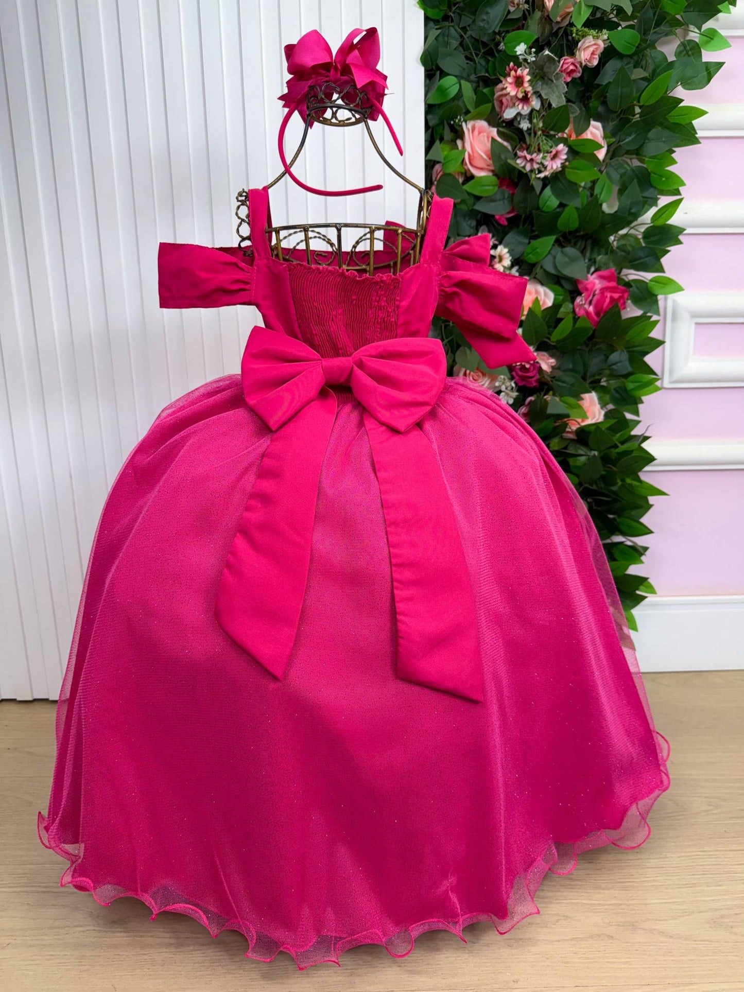 Vestido Longo Doce Elegancia Pink