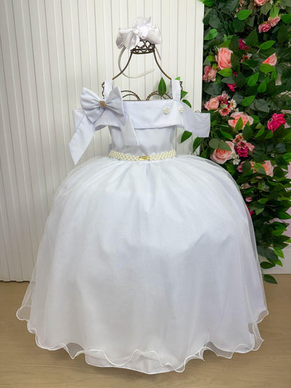 Vestido Longo Doce Elegancia Branco