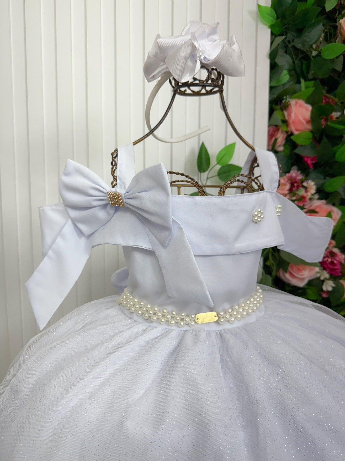 Vestido Longo Doce Elegancia Branco