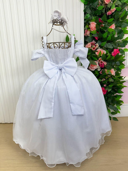 Vestido Longo Doce Elegancia Branco