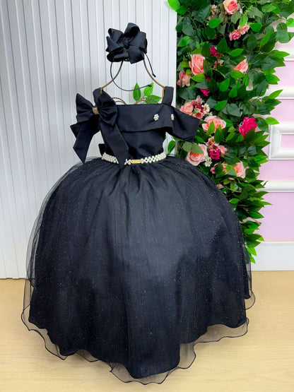 Vestido Longo Doce Elegancia PretoW