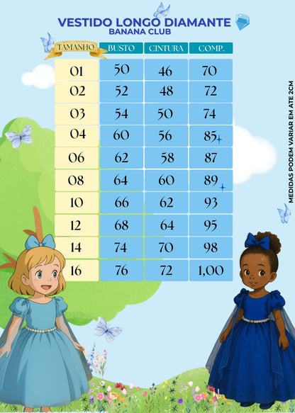 Vestido Longo Diamante Vermelho