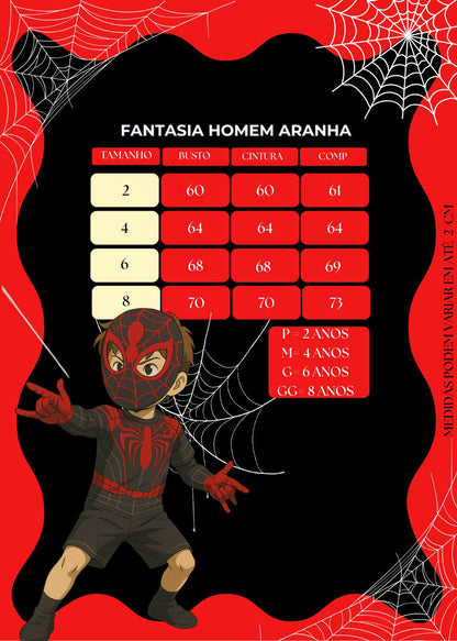 Fantasia Homem Aranha