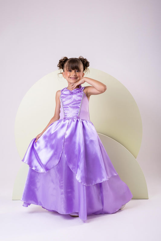 Fantasia Longa Princesa Belli Rapunzel