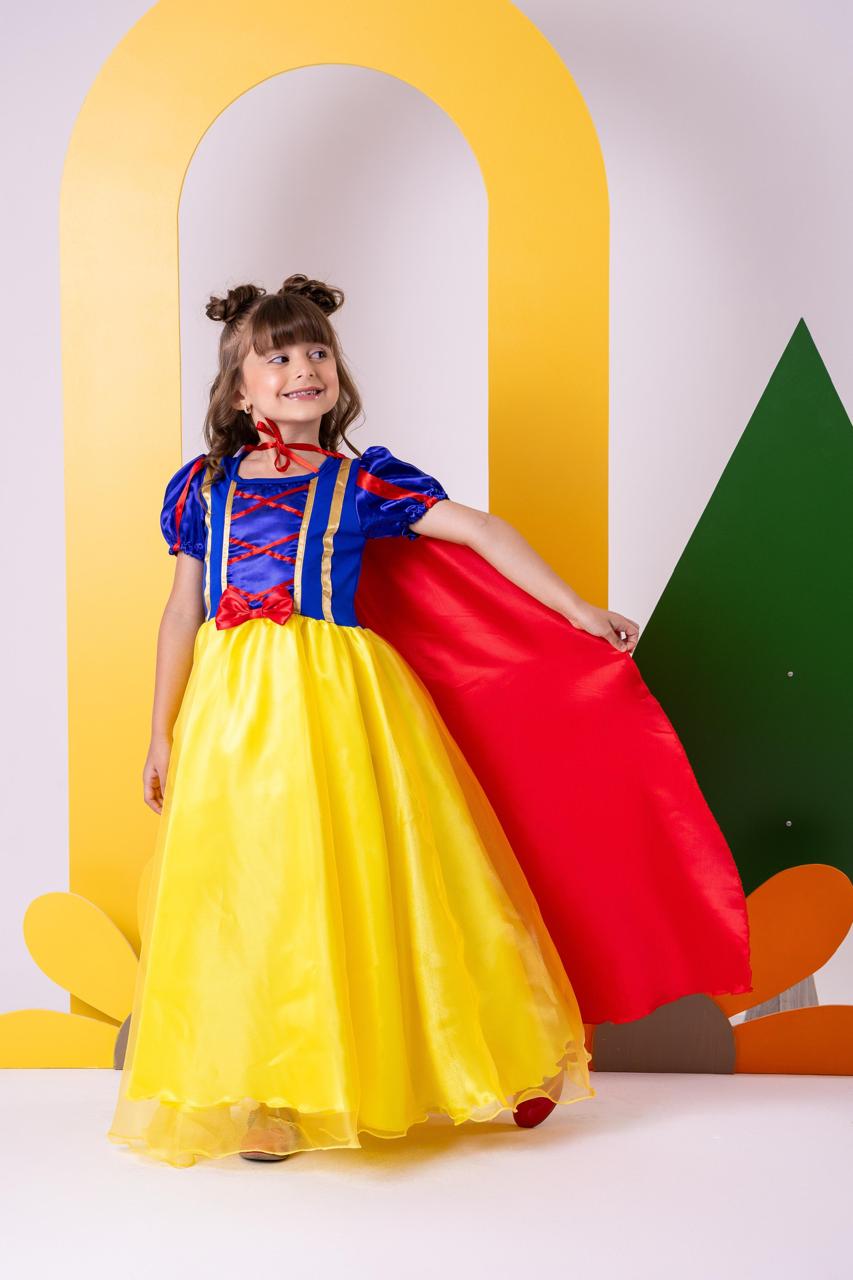 Fantasia Princesa Belli Branca de Neve