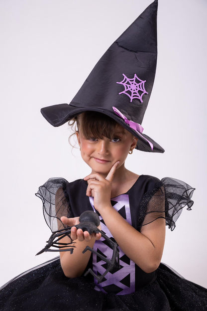 Vestido Tematicos Kids Halloween Encanto Sombrio