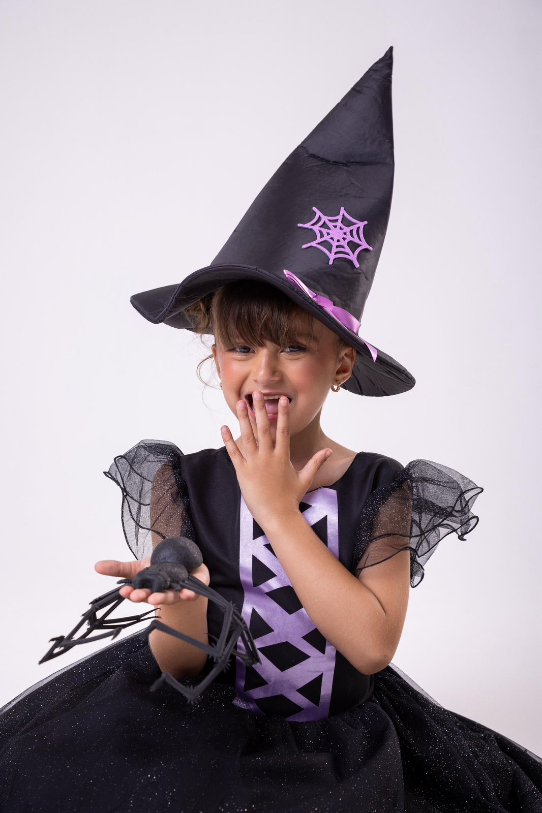 Vestido Tematicos Kids Halloween Encanto Sombrio