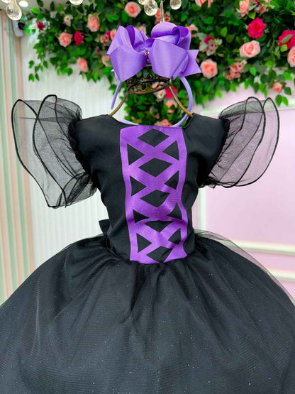 Vestido Tematicos Kids Halloween Encanto Sombrio