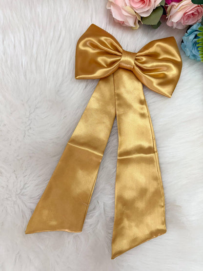 Laço Opcional / Faixa Do Vestido Selena Dourado