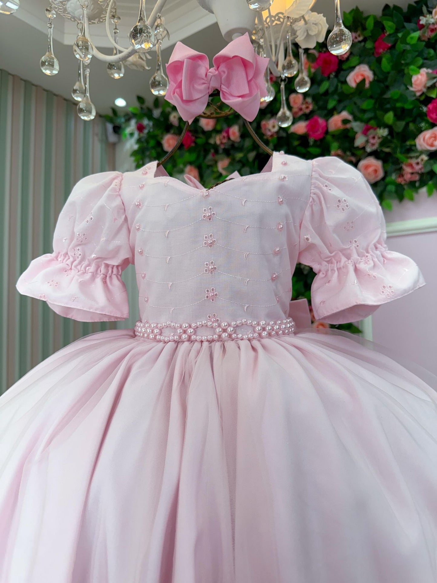 Vestido Bella Child Priscila Rosa Bebe