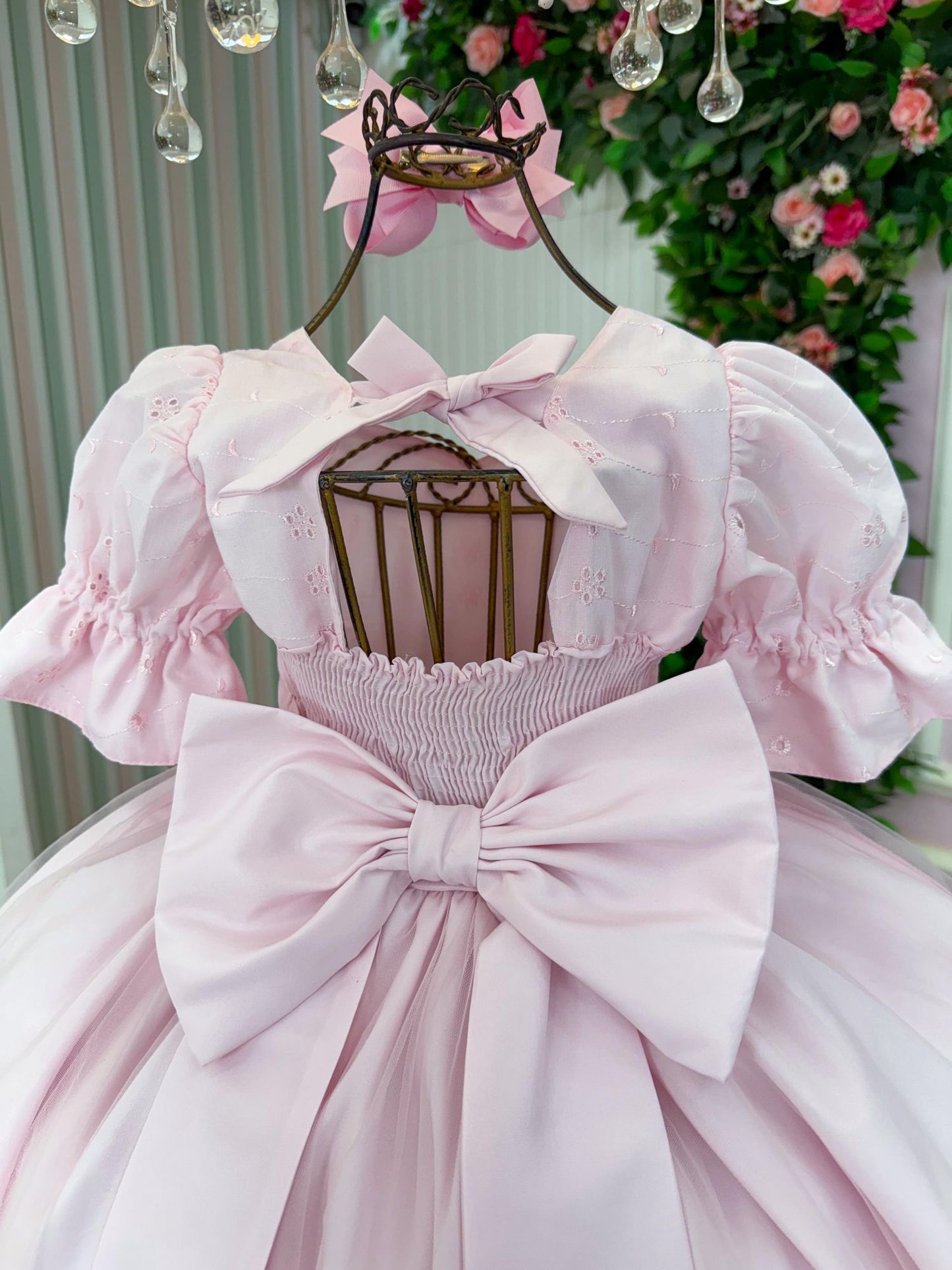 Vestido Bella Child Priscila Rosa Bebe