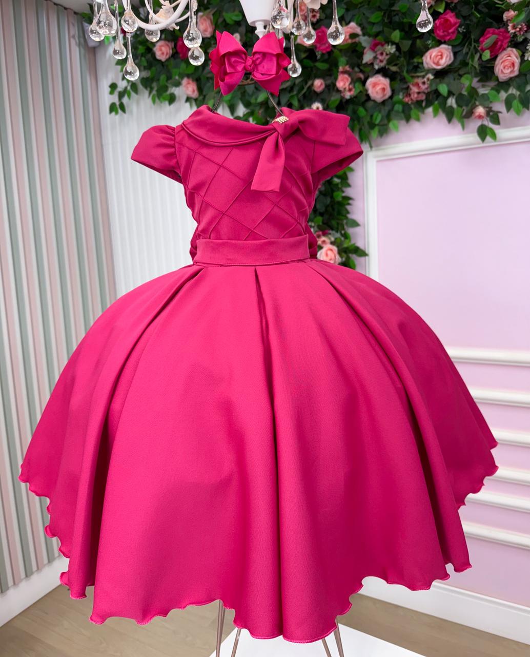 Vestido Bella Child Ravena Pink
