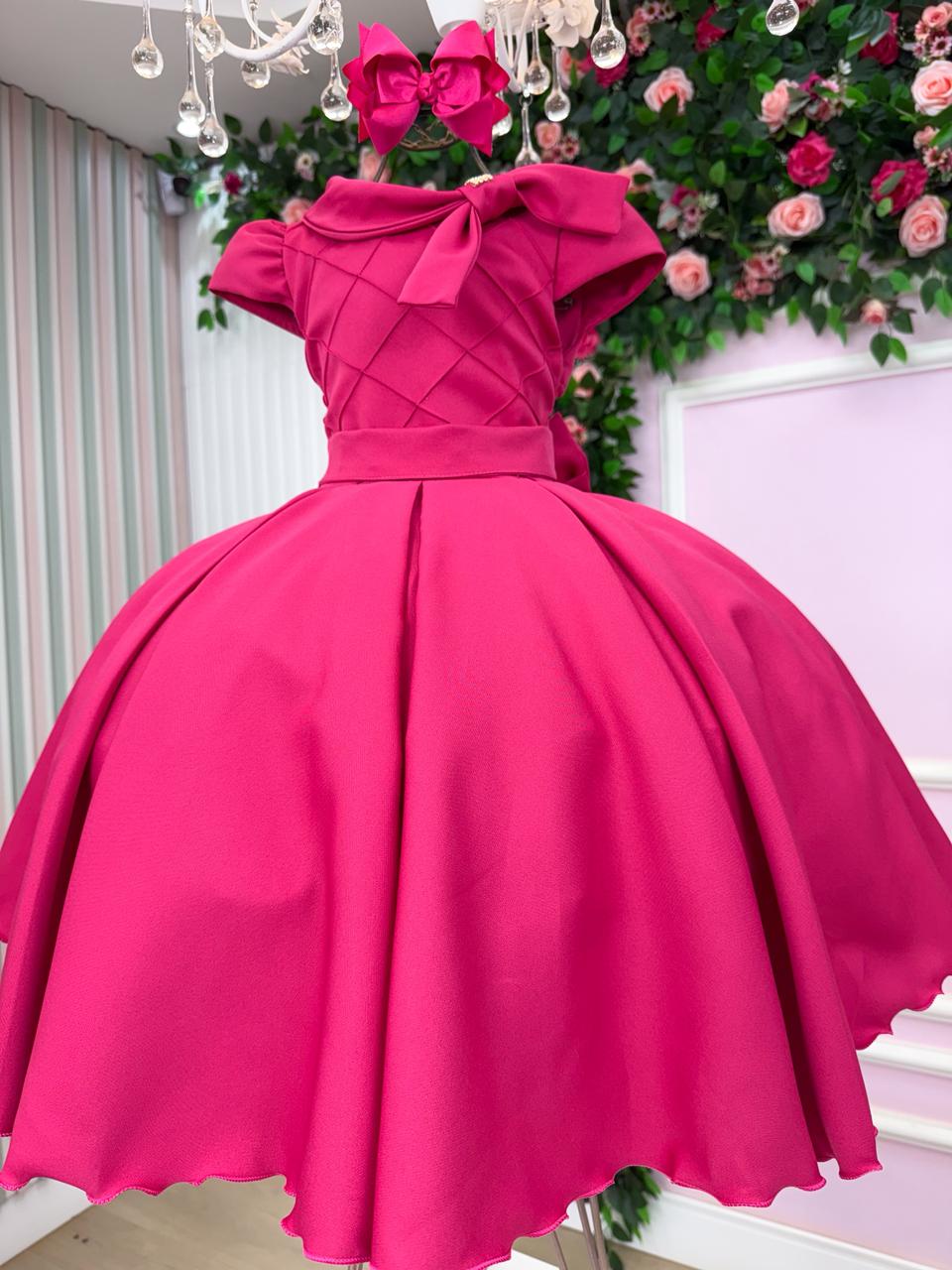 Vestido Bella Child Ravena Pink