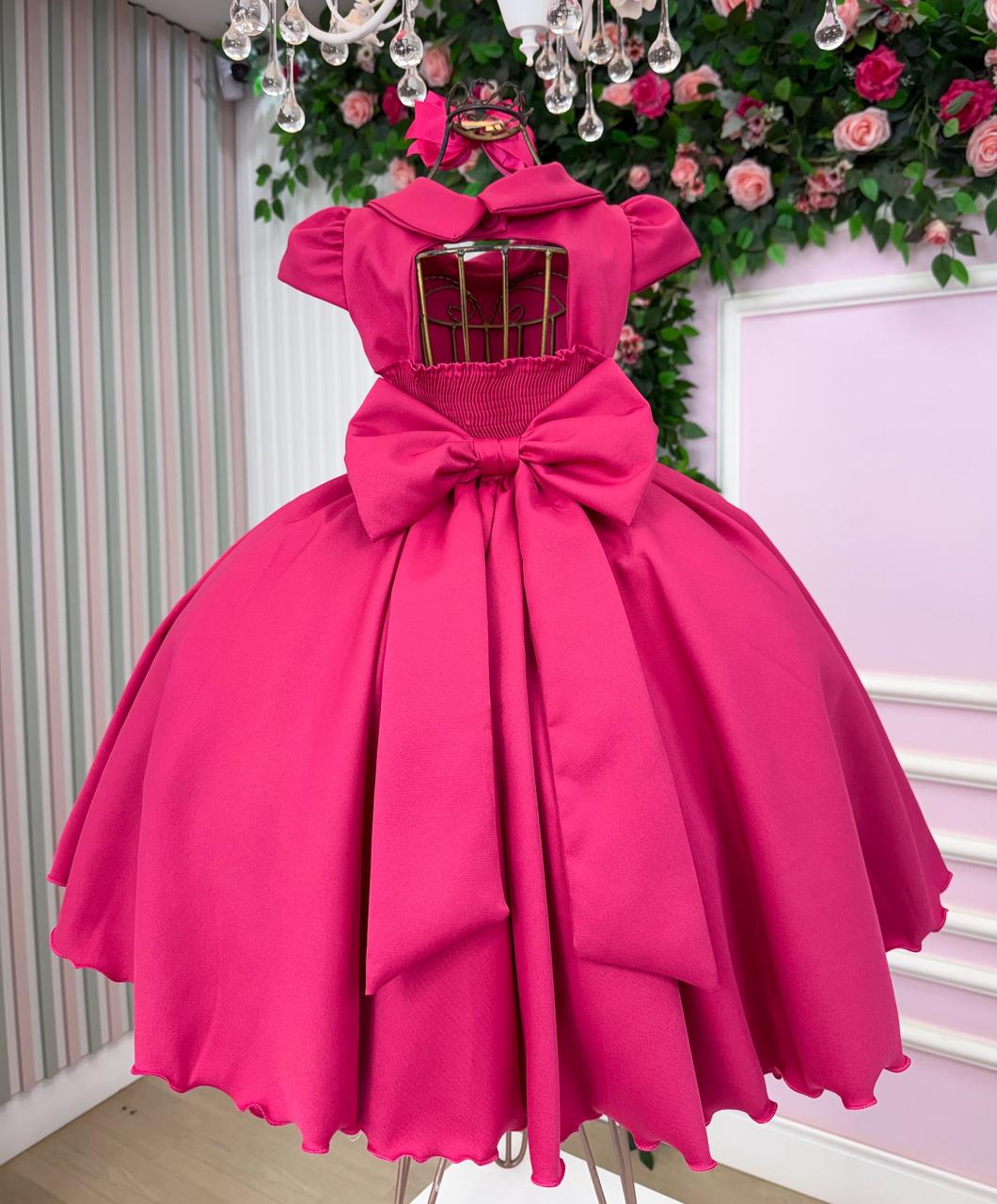 Vestido Bella Child Ravena Pink