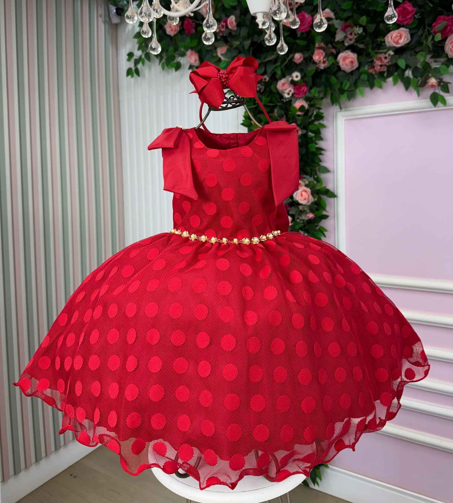 Vestido Marie Penelope Vermelho