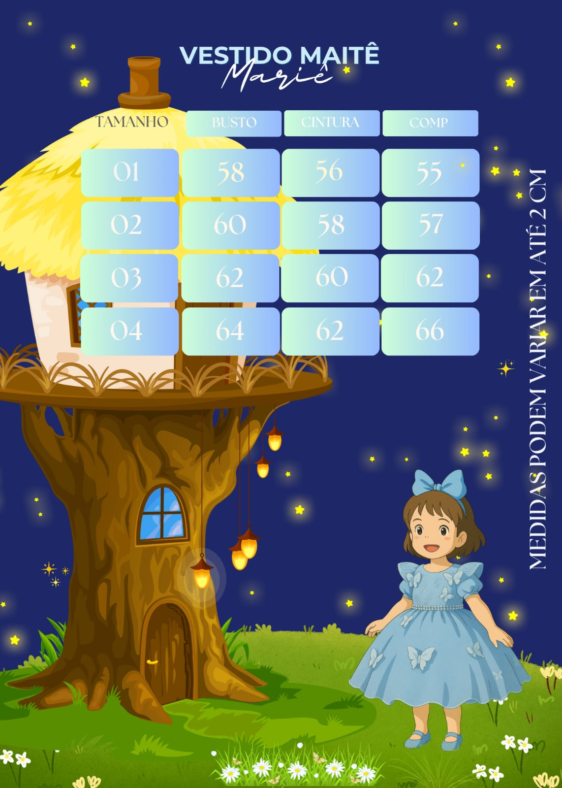 Vestido Marie Maite Jardim Encantado Amarelo