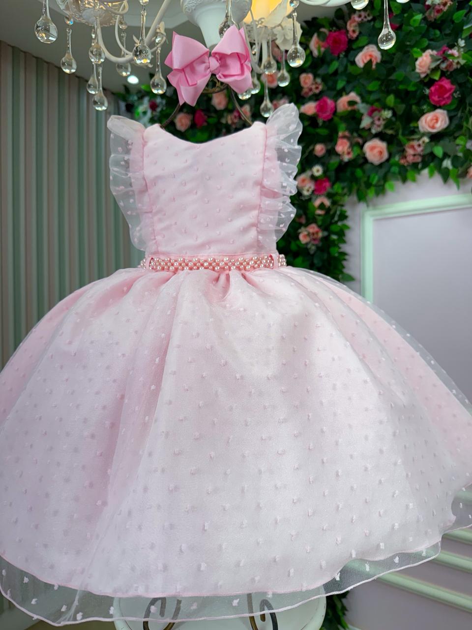 Vestido Mini Miss Ana Julia Rosa