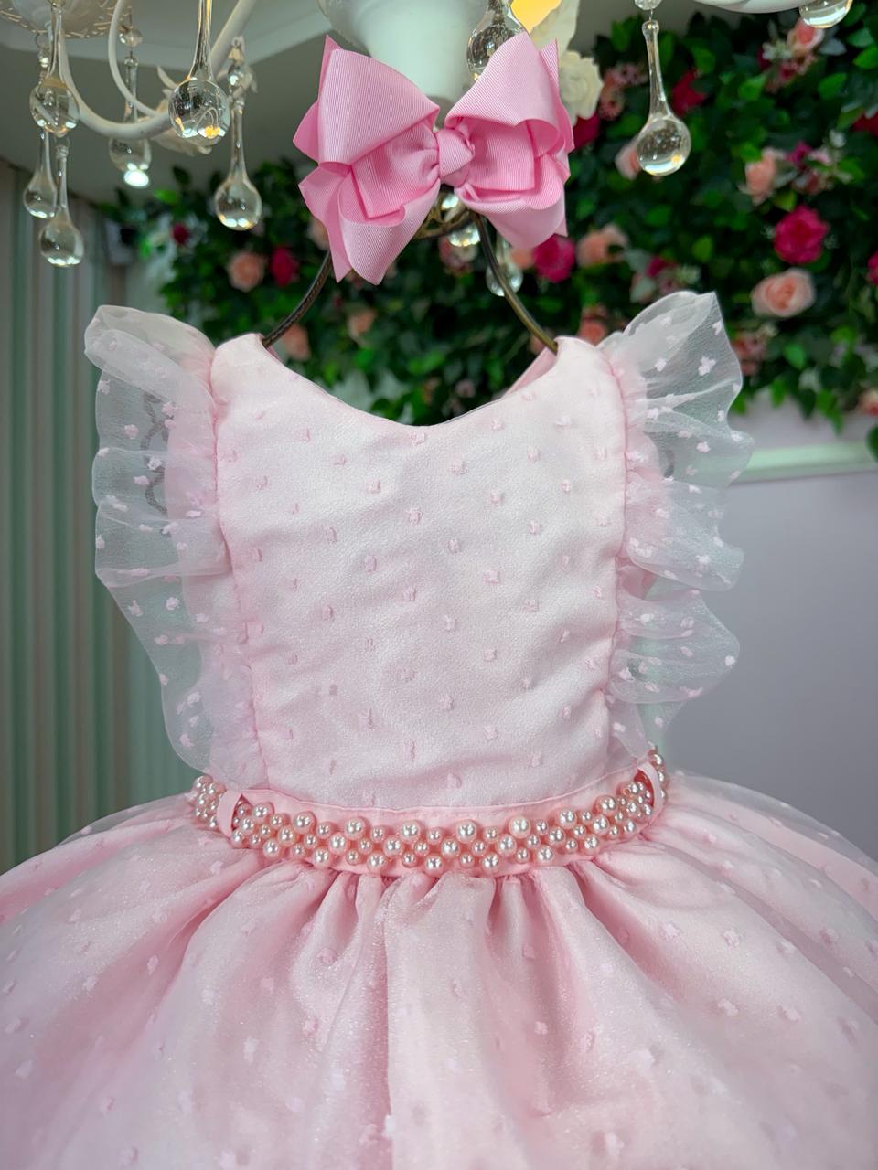 Vestido Mini Miss Ana Julia Rosa