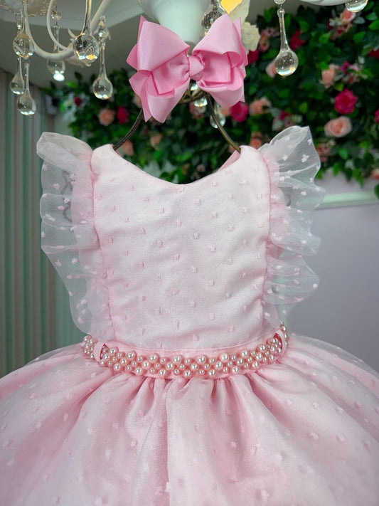 Vestido Mini Miss Ana Julia Rosa