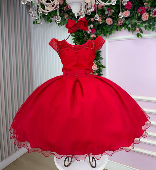 Vestido Mini Miss Isabela Vermelho