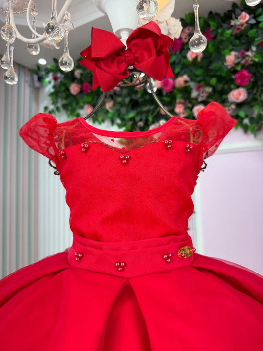 Vestido Mini Miss Isabela Vermelho