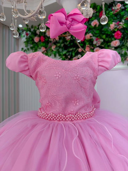 Vestido Polly Rosa Chiclete