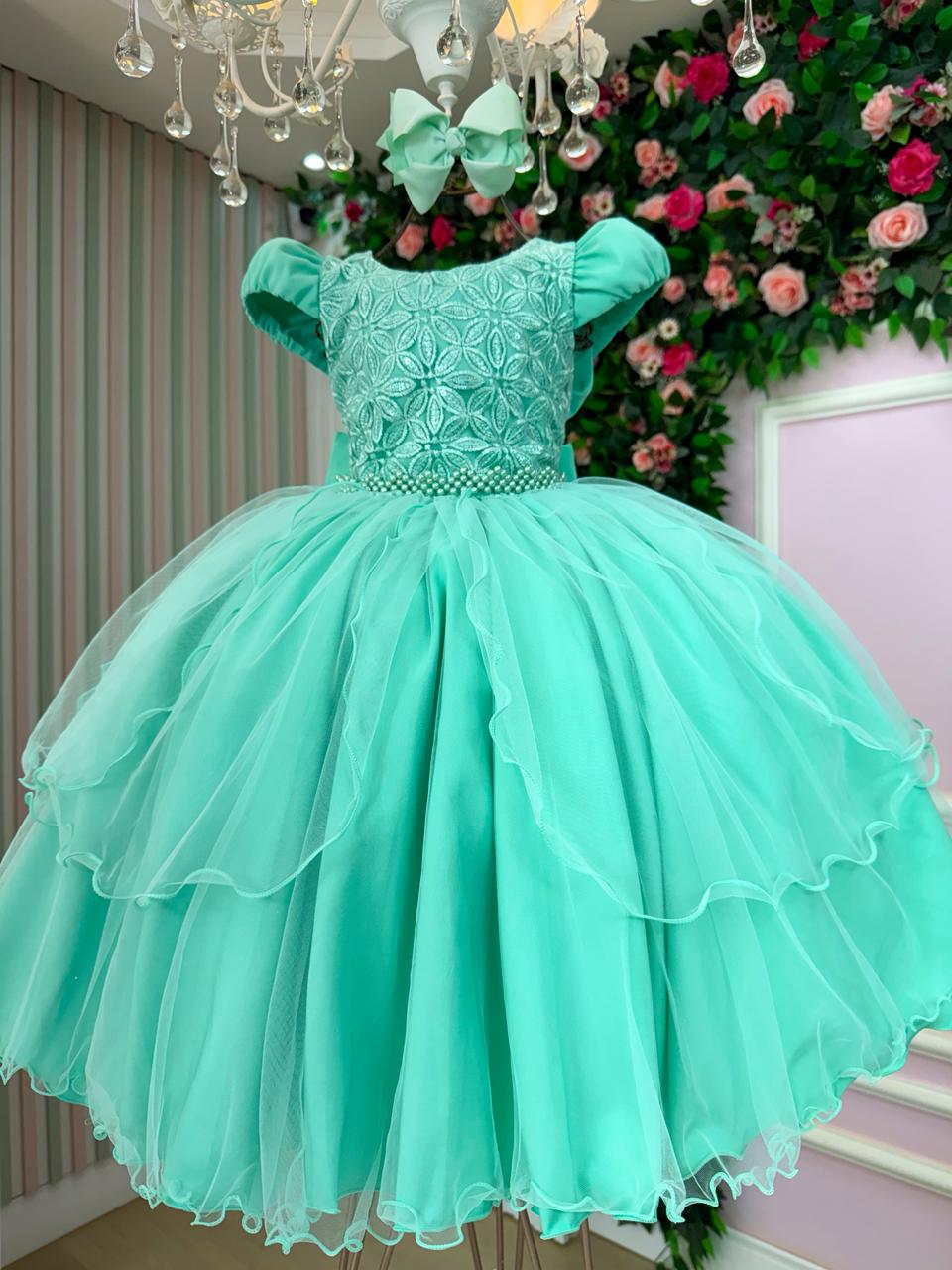 Vestido Polly Verde Menta